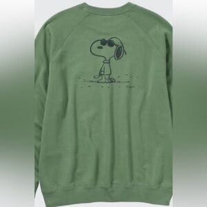 Uniqlo xPeanuts Snoopy crew neck sweatshirt XL